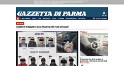 Desktop Screenshot of gazzettadiparma.it